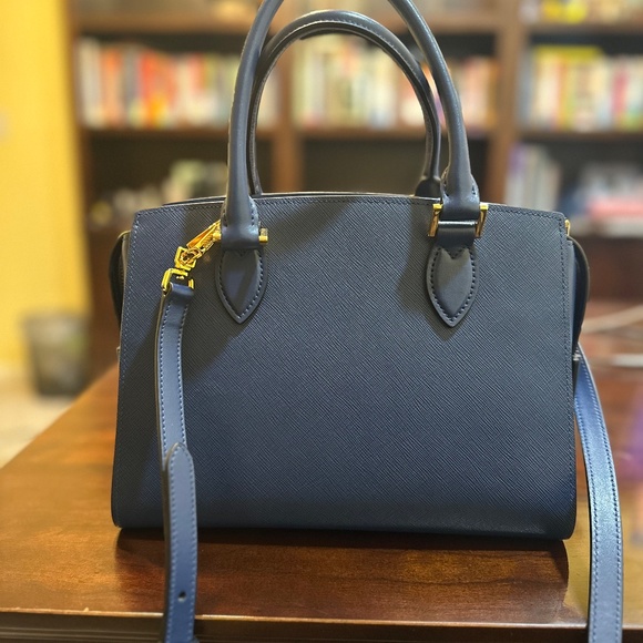 Prada bag, soft-c saffiano leather, Size Mini, and Color, Blue - Picture 2 of 9